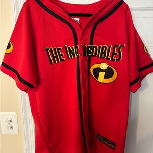 The Incredibles Red Baseball Jersey